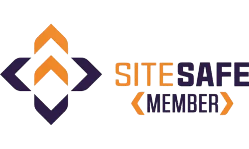 Site Safe certified for safety compliance by Deck Builders Taupo