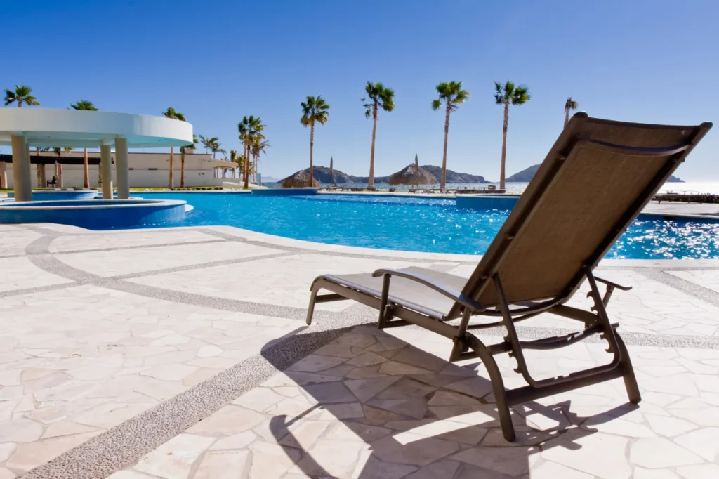 Stunning poolside decks designed by Deck Builders Taupo, creating stylish spaces for comfort and relaxation.